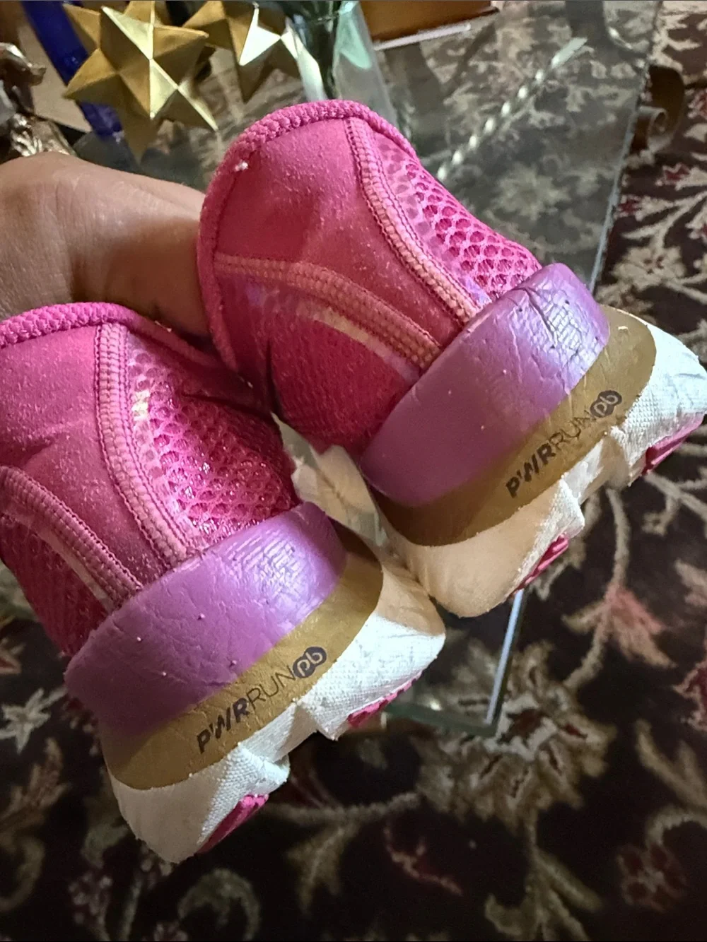 Saucony Hot Pink Women's Athletic Running Shoes with White Sole